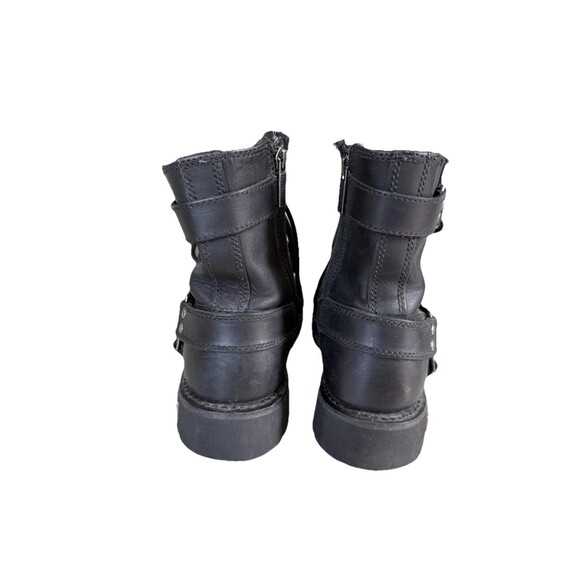 Harley-Davidson Size 11.5 Charles Genuine Black Leather Motorcycle Boots main image 4
